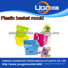 Usine de moulage en plastique expérimentée Ménagère Moule en plastique Panier Fournisseur Huangyan Chine